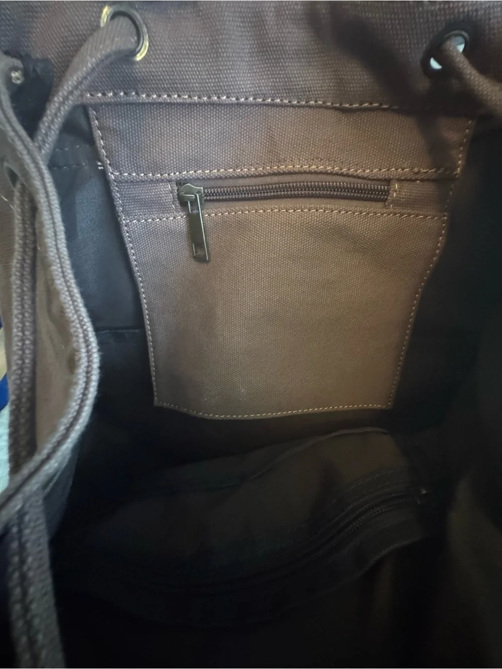 GEARONIC Vintage Canvas Backpack - Brown/Coffee